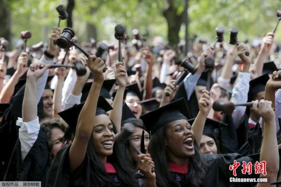 哈佛大学举行毕业典礼