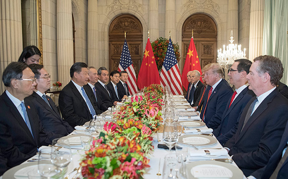 习近平同特朗普G20后开始举行中美元首会晤