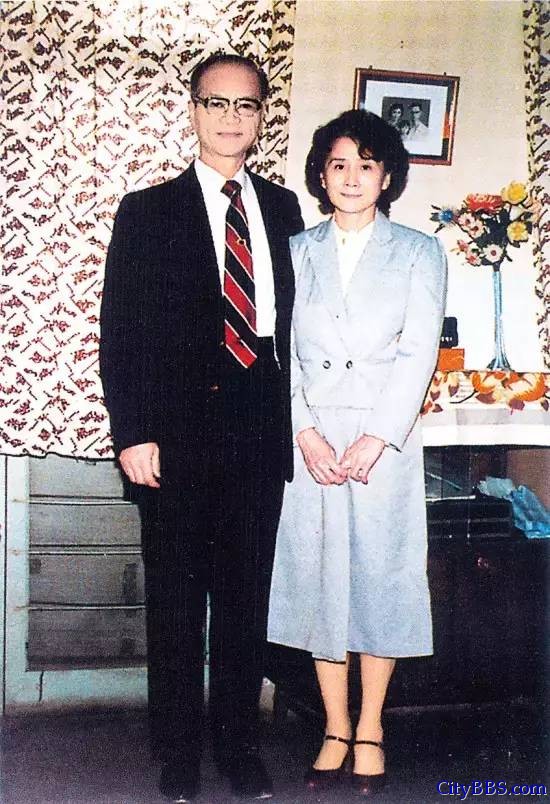 潘际銮和太太李世豫相濡以沫50多年