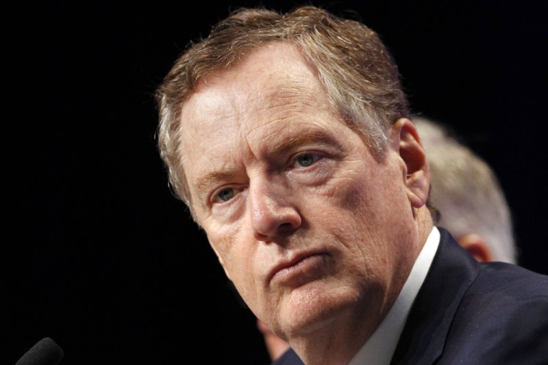 美国贸易代表莱特希泽（Robert Lighthizer）