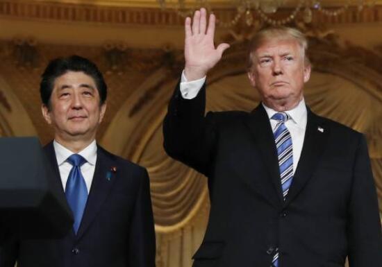 安倍和特朗普