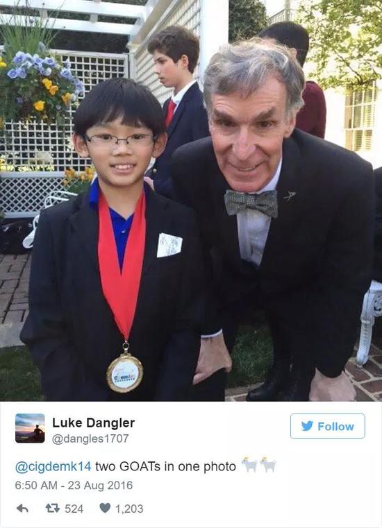 11岁天才华裔少年轰动全美碾压一票美大学生