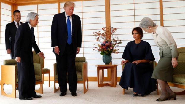 特朗普访问日本