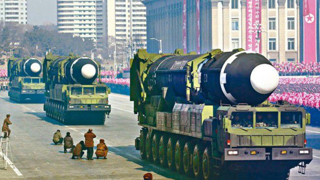 川普怎么办朝鲜已具核打击美国全境弹道导弹