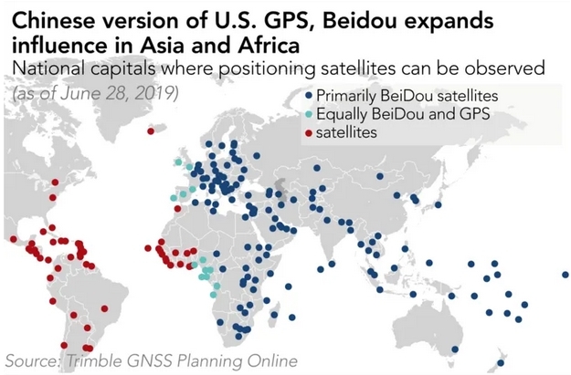 北斗卫星达35颗已超GPS