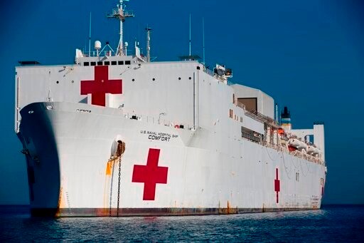 医疗船安慰号将离开纽约3周仅治疗179名患者