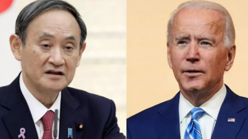 菅义伟与拜登