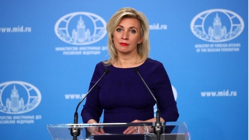 俄罗斯外交部发言人玛丽亚·扎哈罗娃（Maria Zakharova）