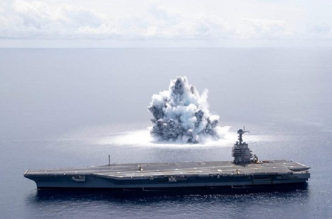 全舰衝击测试能够强化美国军舰的抗炸能力