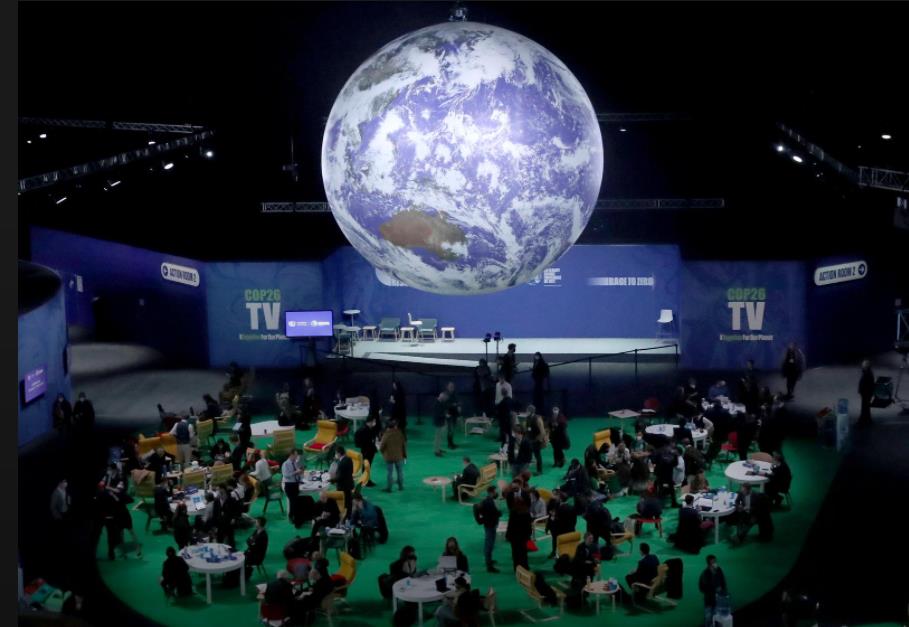 英国格拉斯哥，代表出席联合国COP26气候大会
