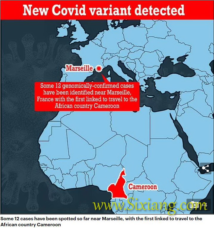 Another Covid variant has been found in France