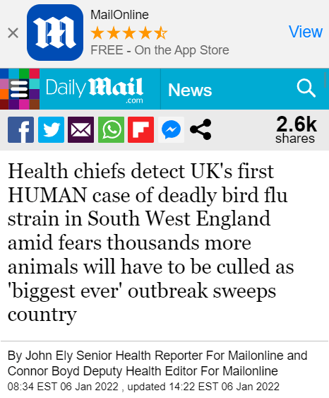 英国现在正面临着有史以来最大规模的禽流感疫情