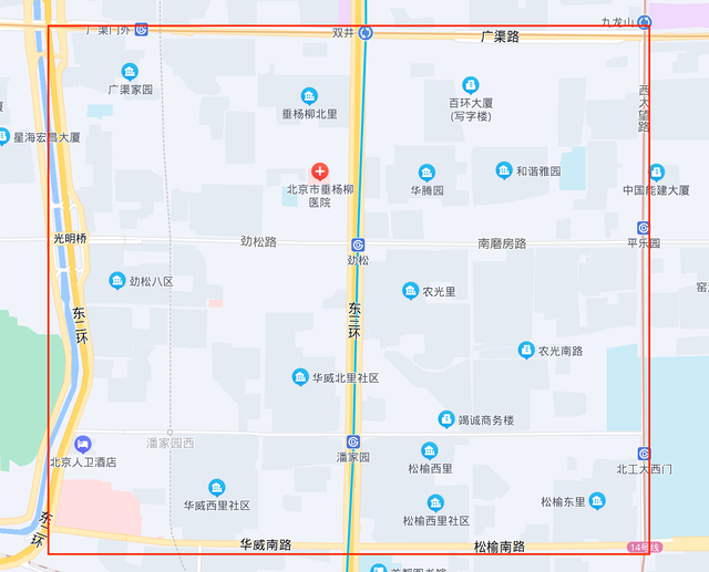 北京朝阳区部分区域提升管控措施