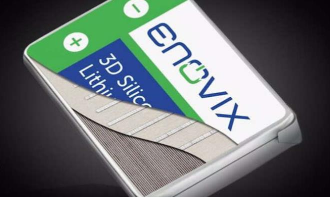 Enovix公司发明硅基汽车电池10分钟可充满电