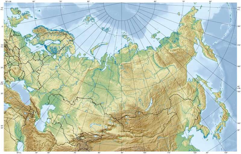 欧洲俄罗斯和中国北方之间的地形差异