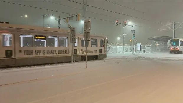 水牛城遭遇暴雪