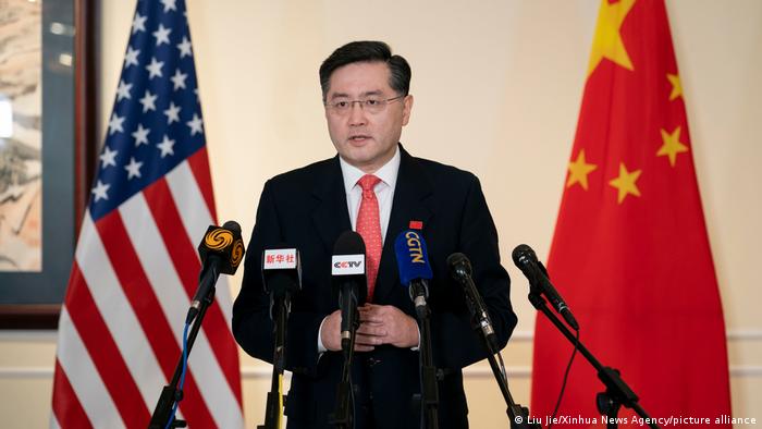 新任中国外长秦刚