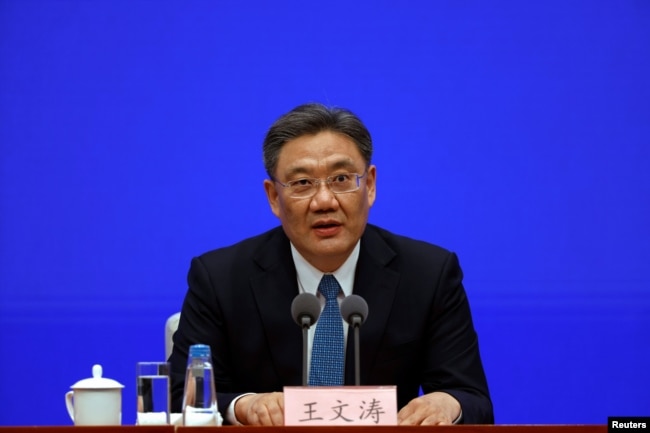 中国商务部长王文涛