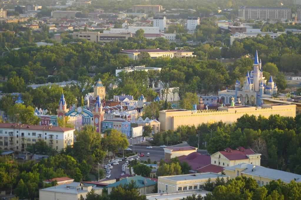 乌兹别克斯坦首都塔什干城市景观