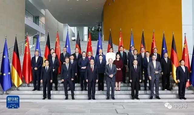 中国总理出访欧洲了，先去德国，再去法国
