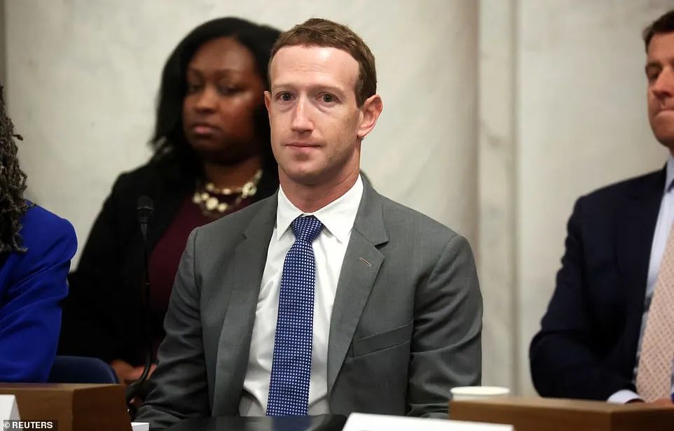 Facebook 联合创始人兼 Meta 首席执行官马克·扎克伯格 (Mark Zuckerberg) 