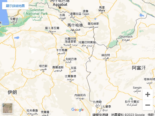 赫拉特市（Herat）西北方35公里处7日发生多起地震