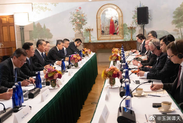 王毅在华盛顿会见美国总统国家安全事务助理沙利文