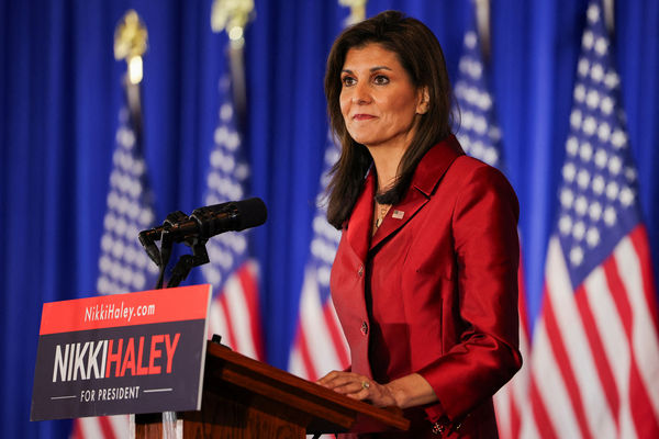 南卡州前州长的海利（Nikki Haley）在家乡初选也输给川普